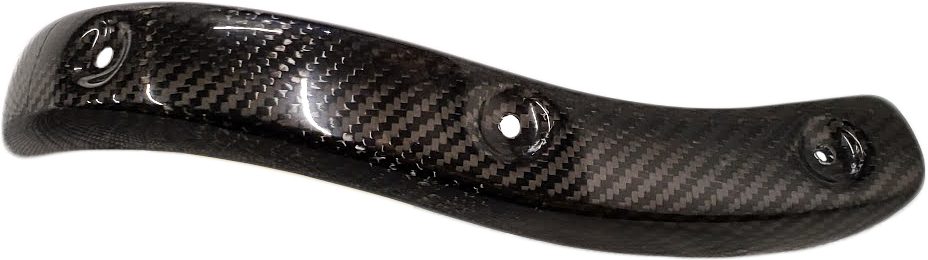 Carbon Fiber Header Heat Shield - For 11-21 Beta 350/390 RR/S - Click Image to Close