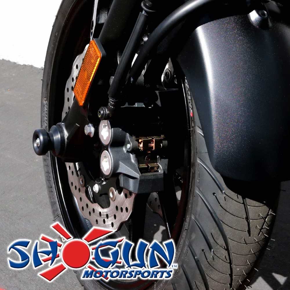 Front Axle Sliders - Black - 15-17 FZ-07 - Click Image to Close
