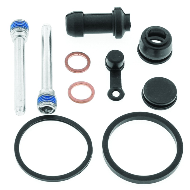 QuadBoss Front Caliper Rebuild Kit Black Fits 01-21 Honda TRX250EX/X - Click Image to Close