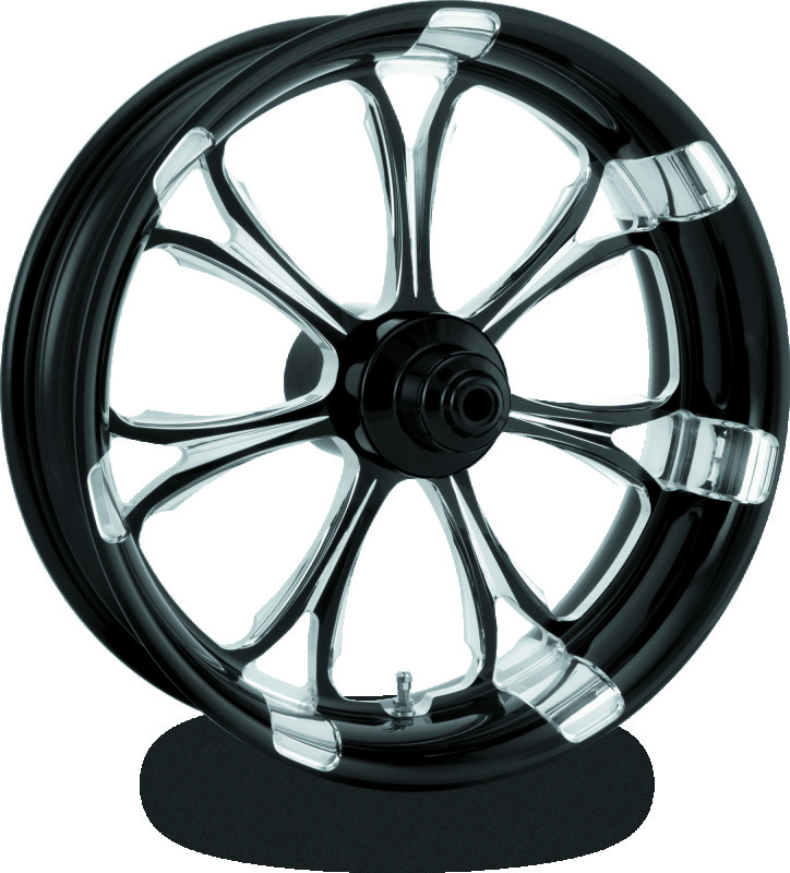 18x5.5 Forged Wheel Contrast Cut Platinum by Performance Machine - Click Image to Close