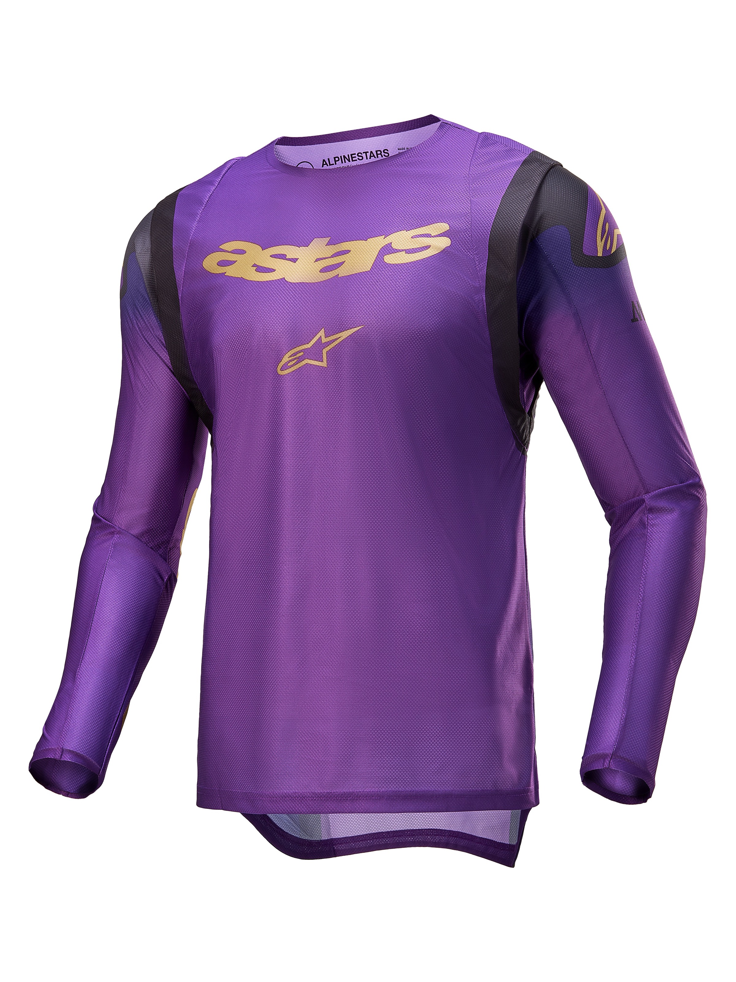 SuperTech LE Champ Jersey Ultra Violet/Gold/Black - Large - Click Image to Close