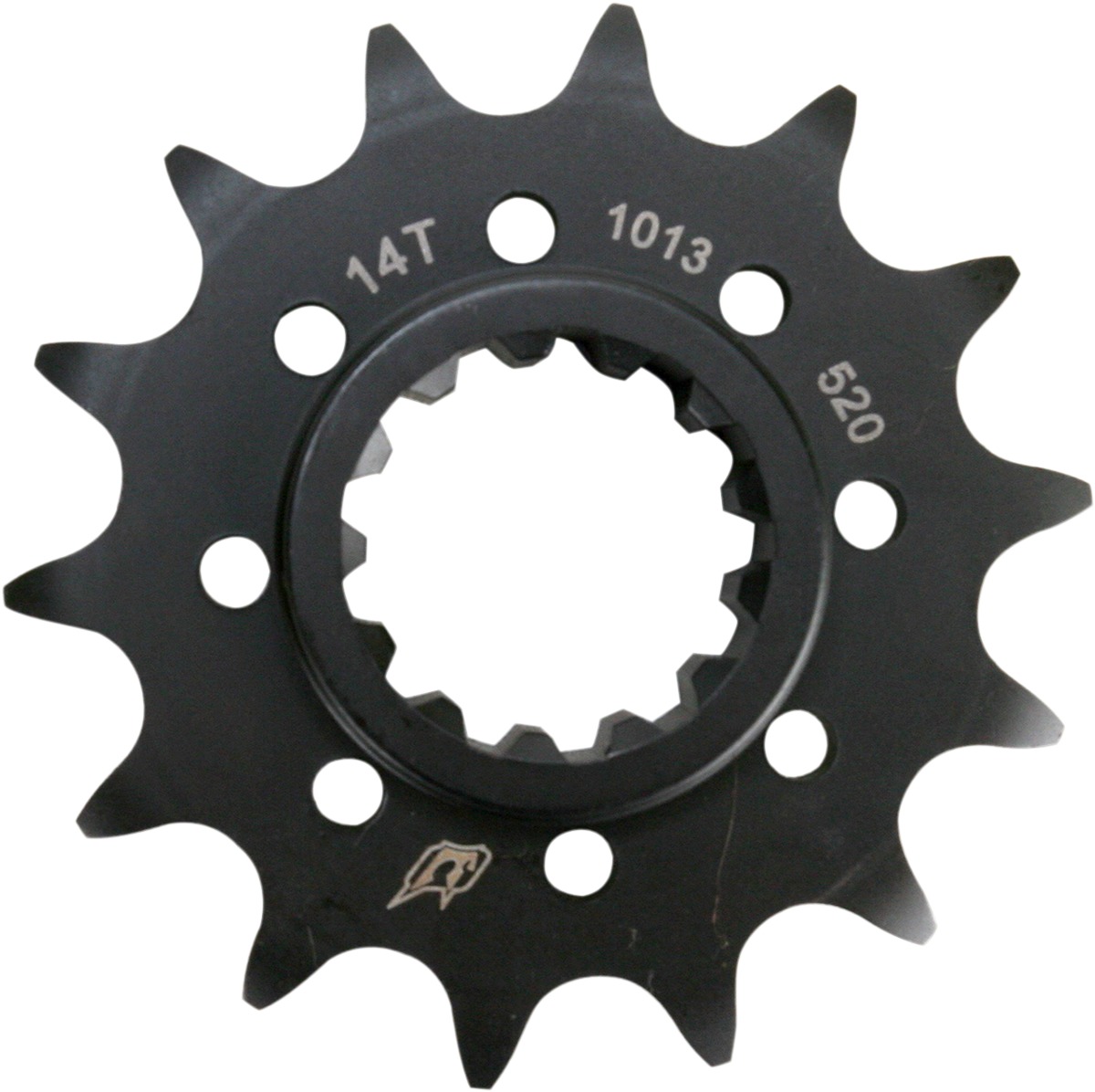 Driven 520 Steel Front Sprocket Black 14T - Click Image to Close