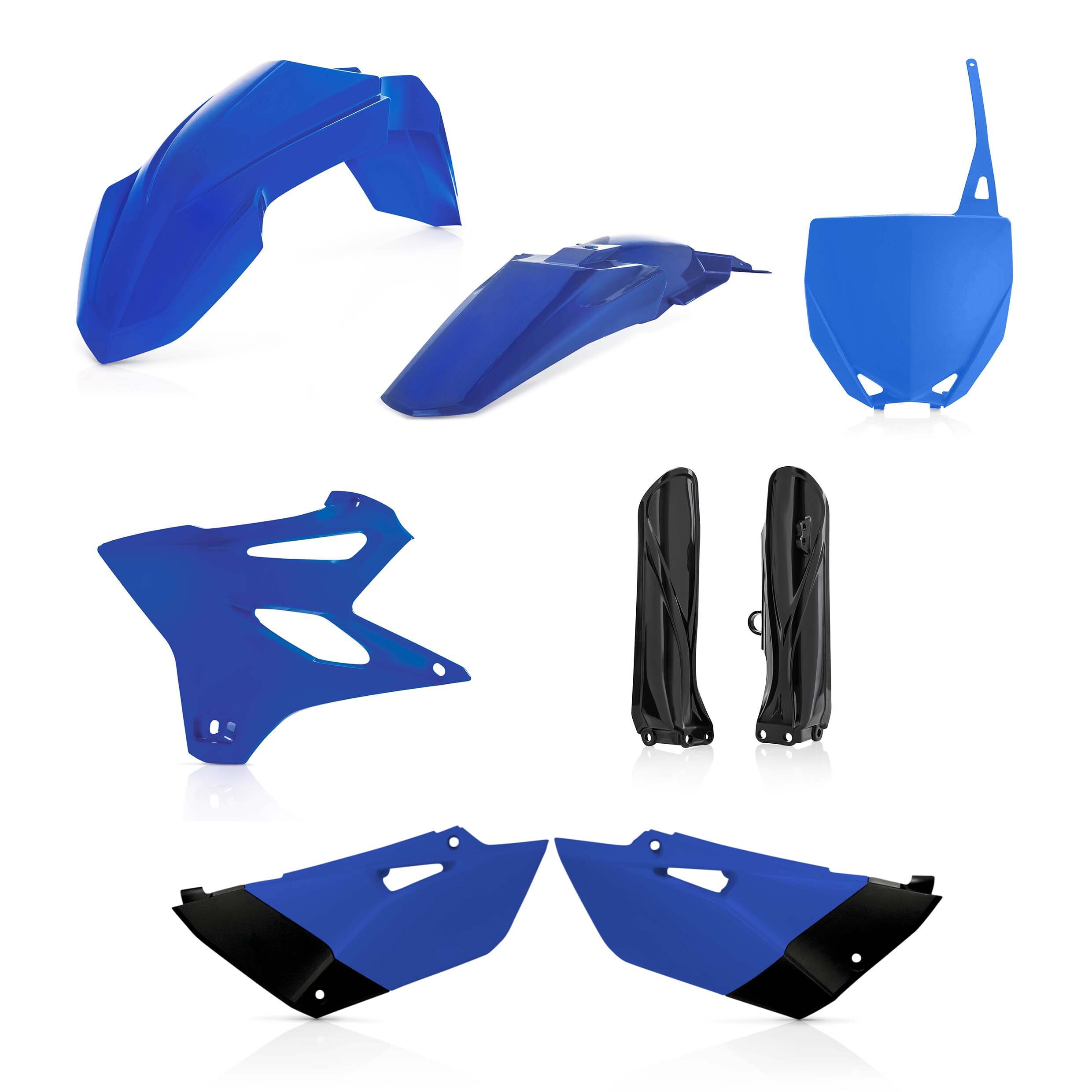 Full Plastic Kit - Blue/Black Original 2021 - For 19-21 Yamaha YZ85 - Click Image to Close