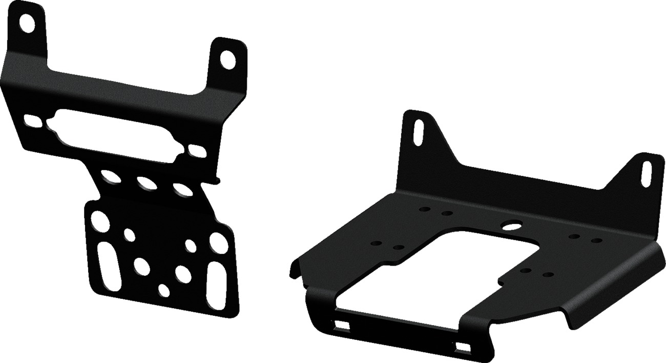 14-23 Polaris RZR 900-1000/ S/ Trail/ Tubo/ XP/ 4/ S4 / 16-24 General/ 4 Winch Mount - Click Image to Close