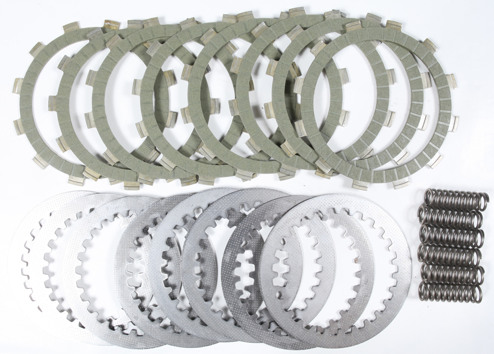 SRK Complete Clutch Kit - Aramid Fiber Friction Plates, Steels, & Springs - Click Image to Close