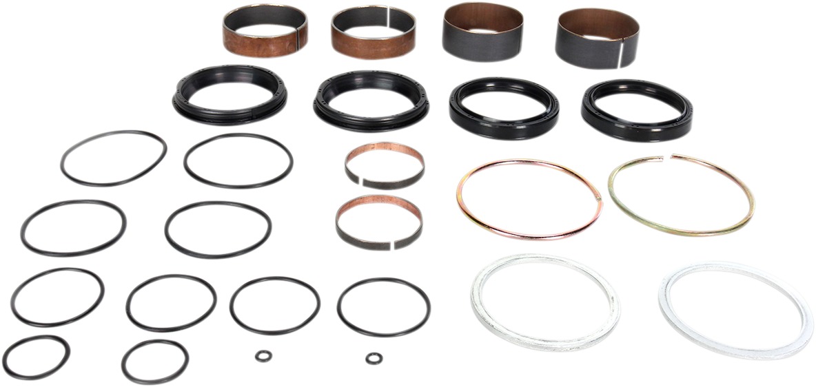 Fork Seal & Bushing Kit - For 13-19 Kawasaki KX250F Suzuki RMZ - Click Image to Close