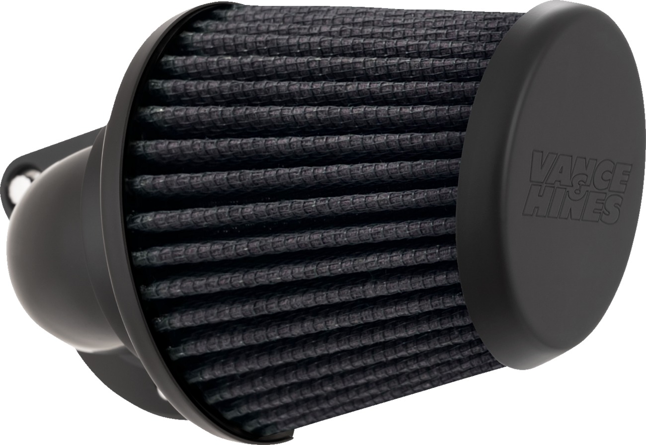 Vance & Hines VO2 Falcon Air Intake Matte Black - Click Image to Close