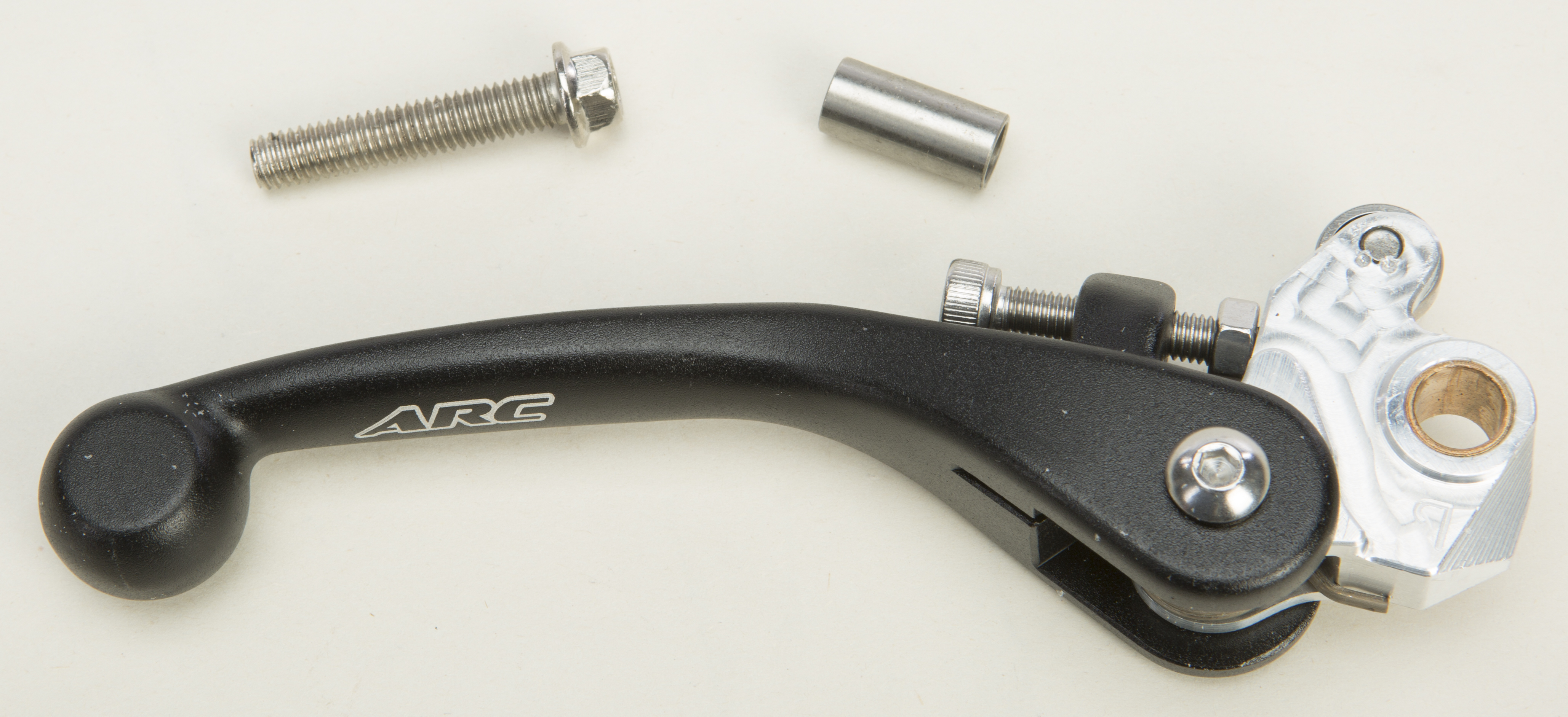 Arc Flex Adjustable Hydraulic Brake Lever - Black - For KX RM RMZ YZ WR w/Nissin Cyl - Click Image to Close