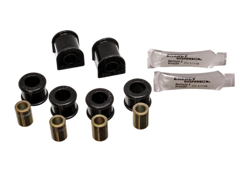 Black 14mm Rear Sway Bar Bushings Fits 86-91 Mazda RX7 - Click Image to Close