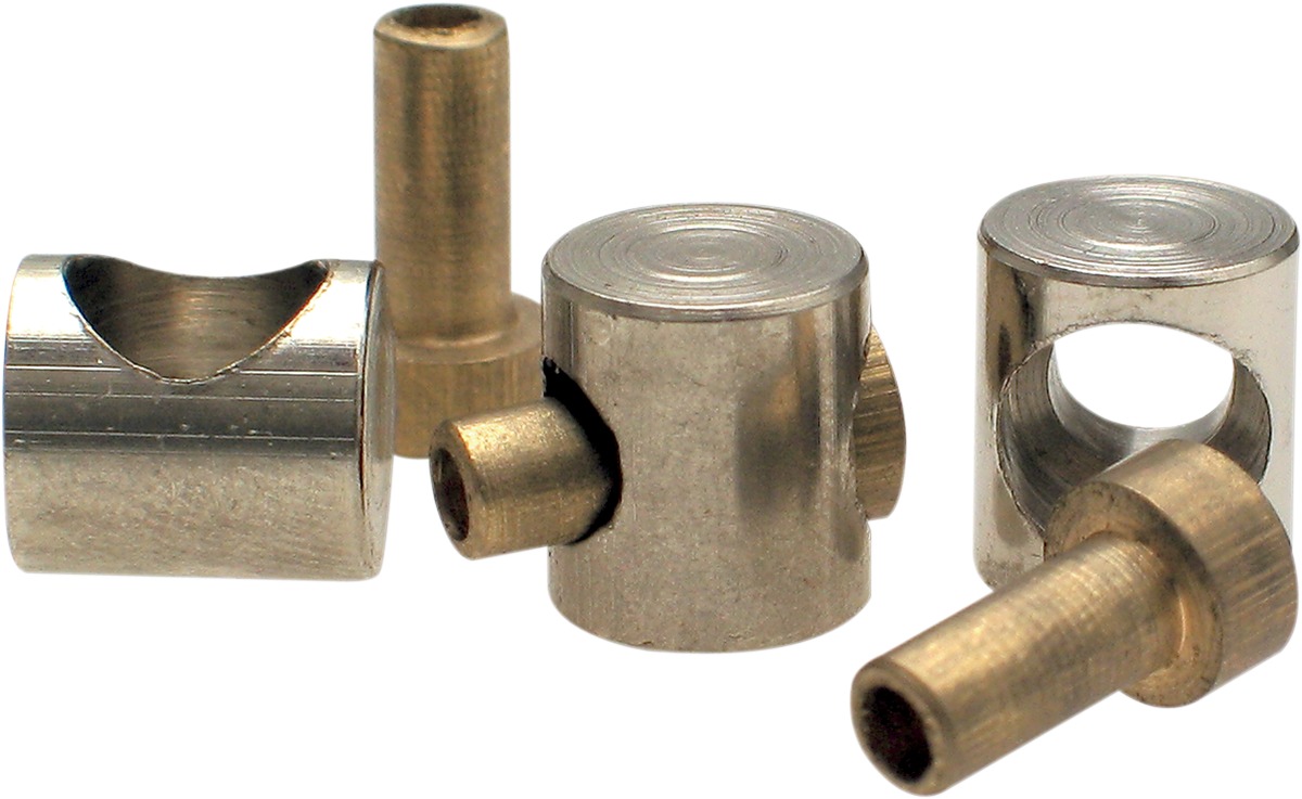 Clutch/Brake Cable Barrel Fittings 10/pk - 5/16" For 2mm Wire - Click Image to Close