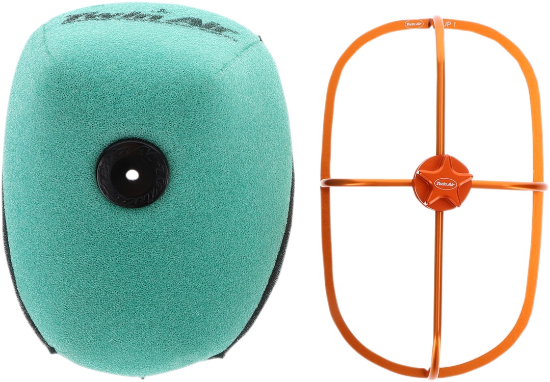 Twin Air Power Flow Kit Air Filter & Cage - Click Image to Close