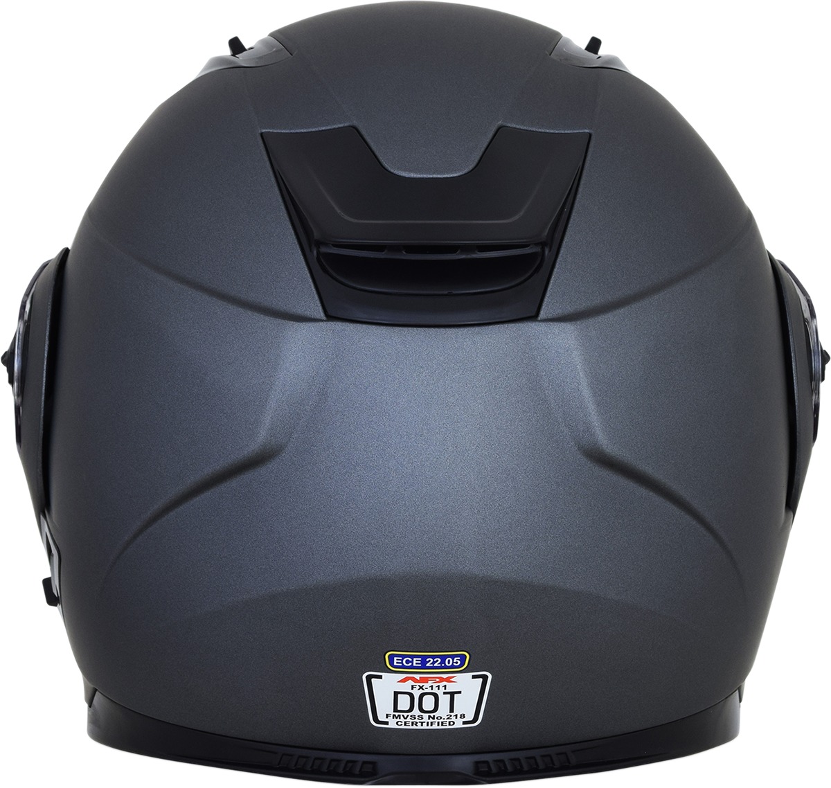 FX-111 Modular Street Helmet Gray Medium - Click Image to Close