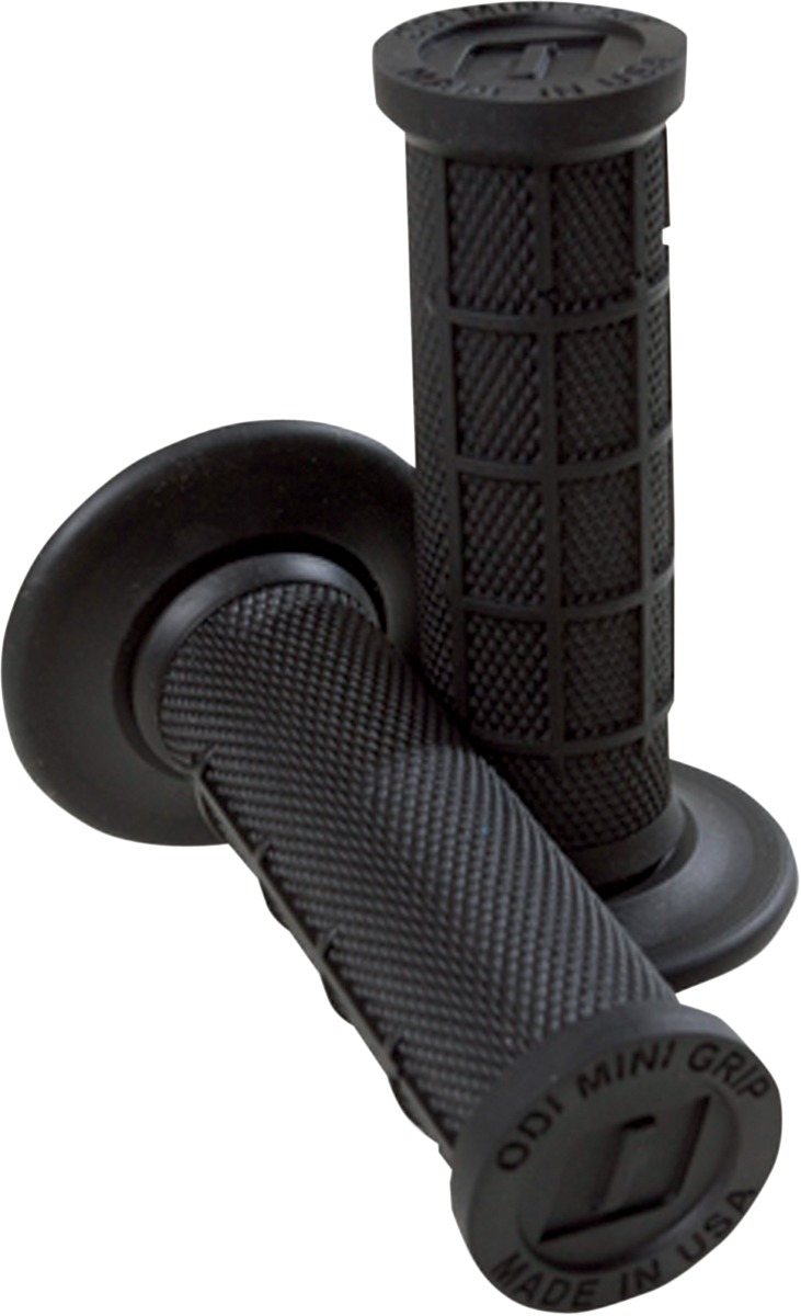Mini Mx Half Waffle Grips Black - Click Image to Close