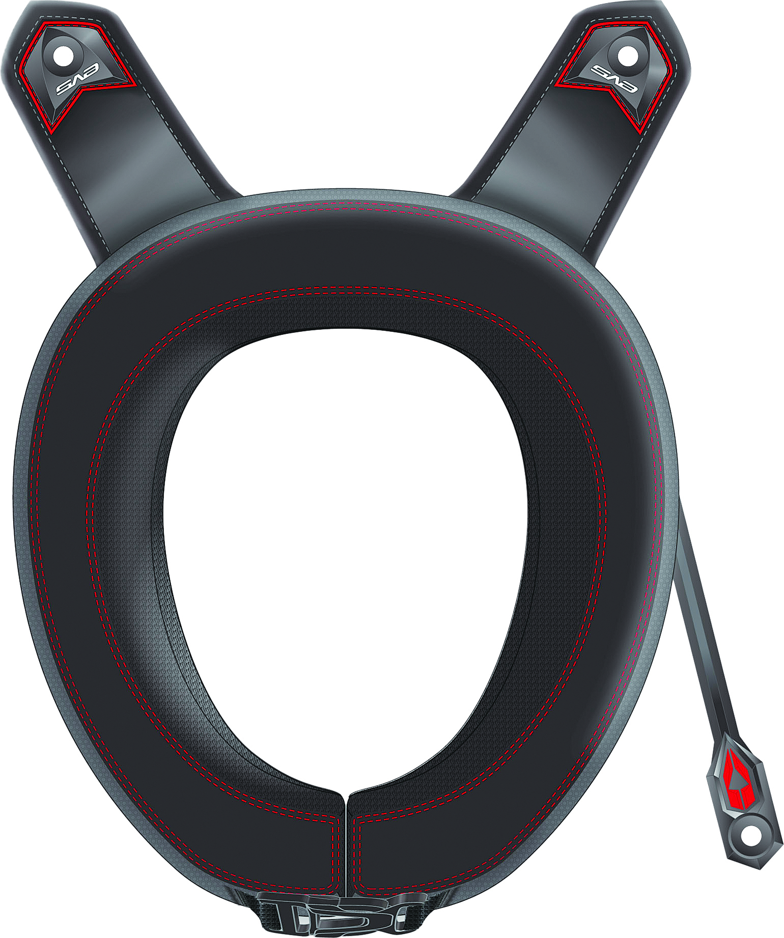 R3 Race Collar Black Youth - Click Image to Close