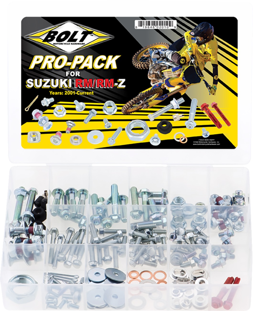 Bolt Pro-Pack Hardware Kit For Suzuki RM/RMZ - Click Image to Close
