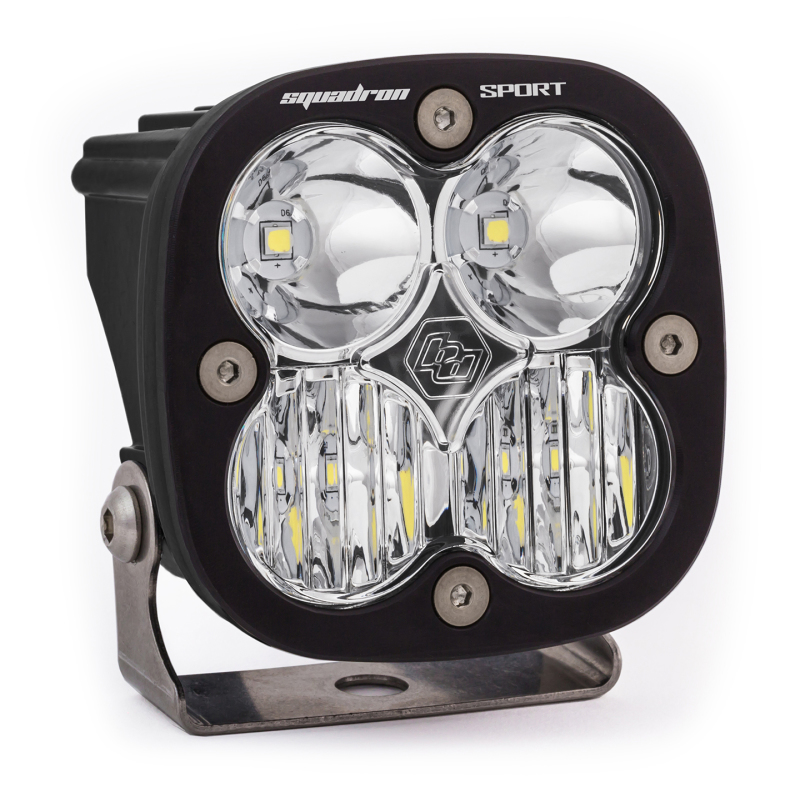 Squadron Sport Driving/Combo LED Light Pod - Clear Black | Baja Designs - Click Image to Close