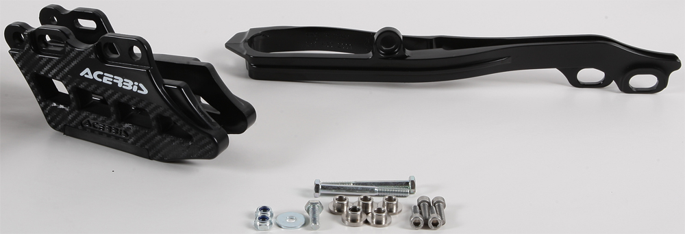 Chain Guide & Swingarm Slider Kit V 2.0 - - Black - For 07-16 Honda CRF450R CRF250R - Click Image to Close