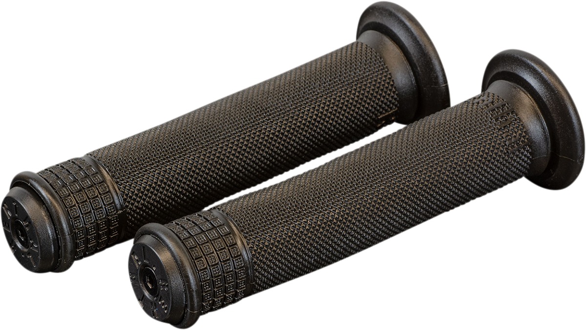 Renthal Push-On Ultratacky Grips Black Bicycle 1-3/16 in 30mm - Ultratacky black grips for 1-3/16 in handlebars - Click Image to Close