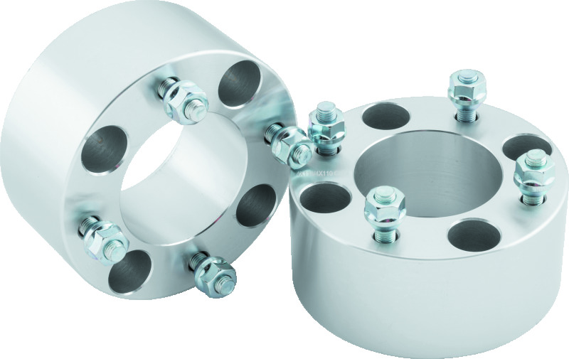 QuadBoss Wheel Spacer 2.5in 4/110 Bolt Pattern 10mm x 1.25 Thread - Click Image to Close