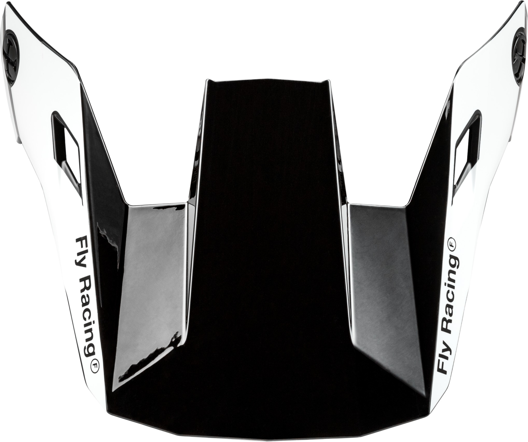 FLY RACING Rayce Helmet Visor Black/White/Grey XL-2X - Replacement visor for Rayce Helmet XL-2X - Click Image to Close