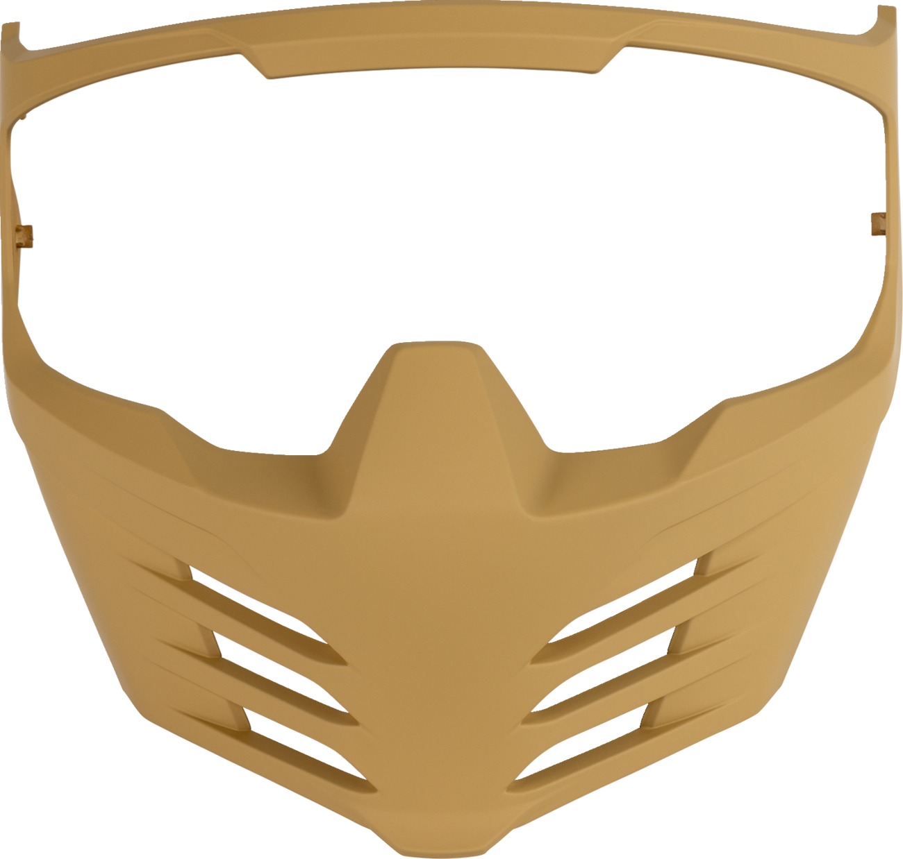ICON Elsinore Helmet Face Mask Tan Matte One Size - Replacement face mask for Icon Elsinore helmets - Click Image to Close