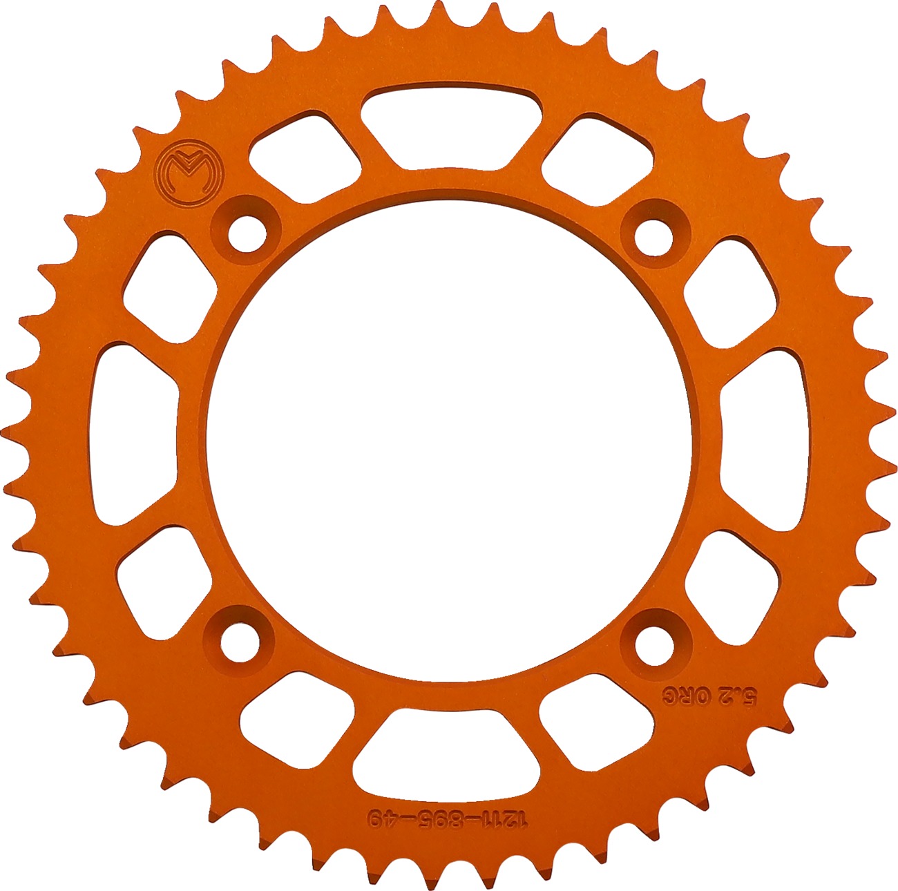 Moose Offroad Rear Aluminum Sprocket Orange 49T For KTM Husqvarna 85SX - Click Image to Close