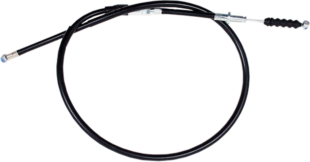 Black Vinyl Clutch Cable - For 00-02 Kawasaki KX125 - Click Image to Close