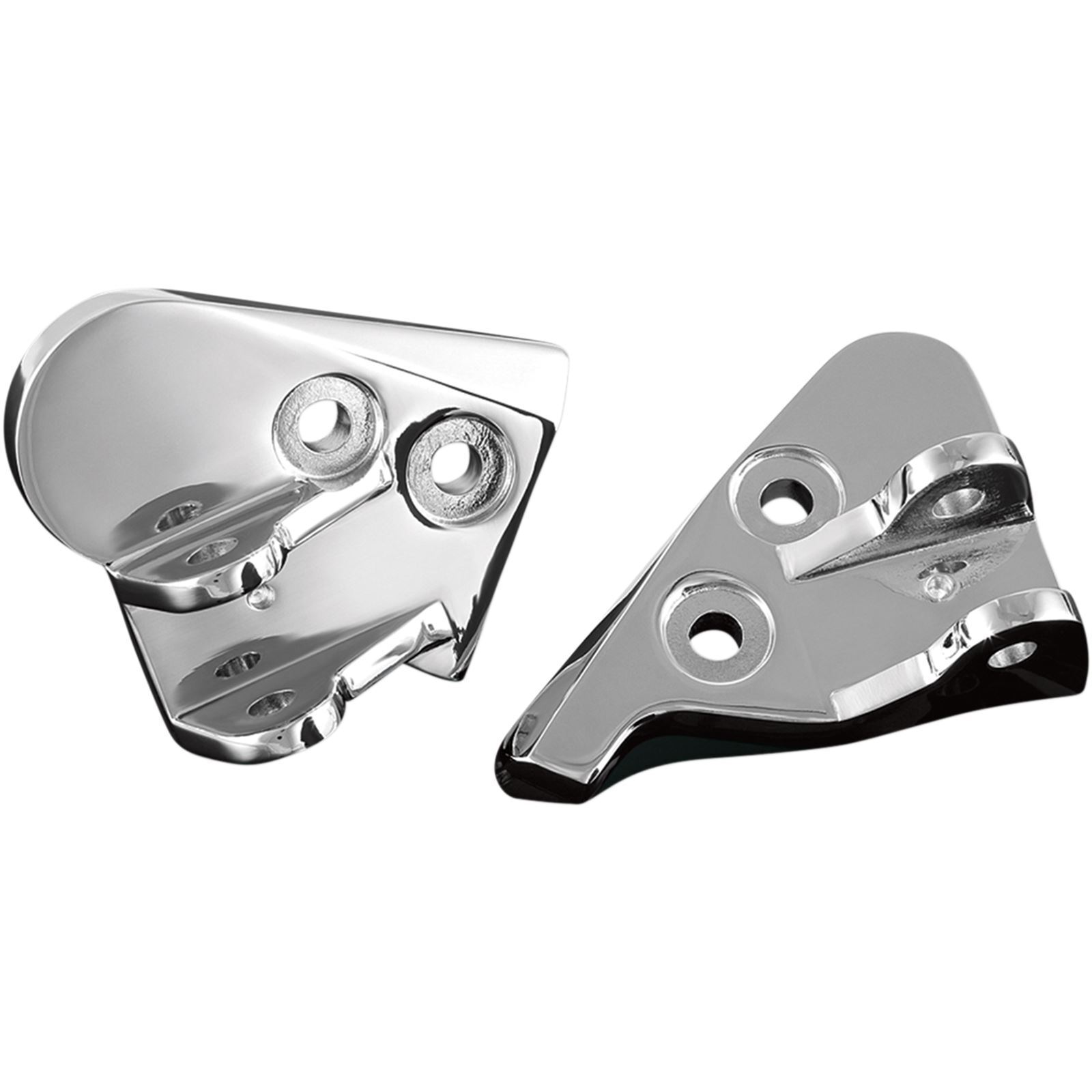 Driver Peg Mounts Chrome by Kuryakyn Fits Honda GL1800 - Click Image to Close