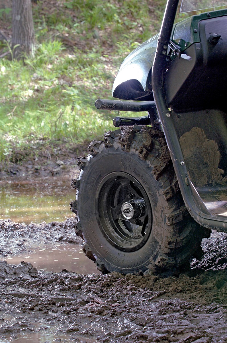 16x8-7 Swamp Fox ATV Tire - Front or Rear - Click Image to Close