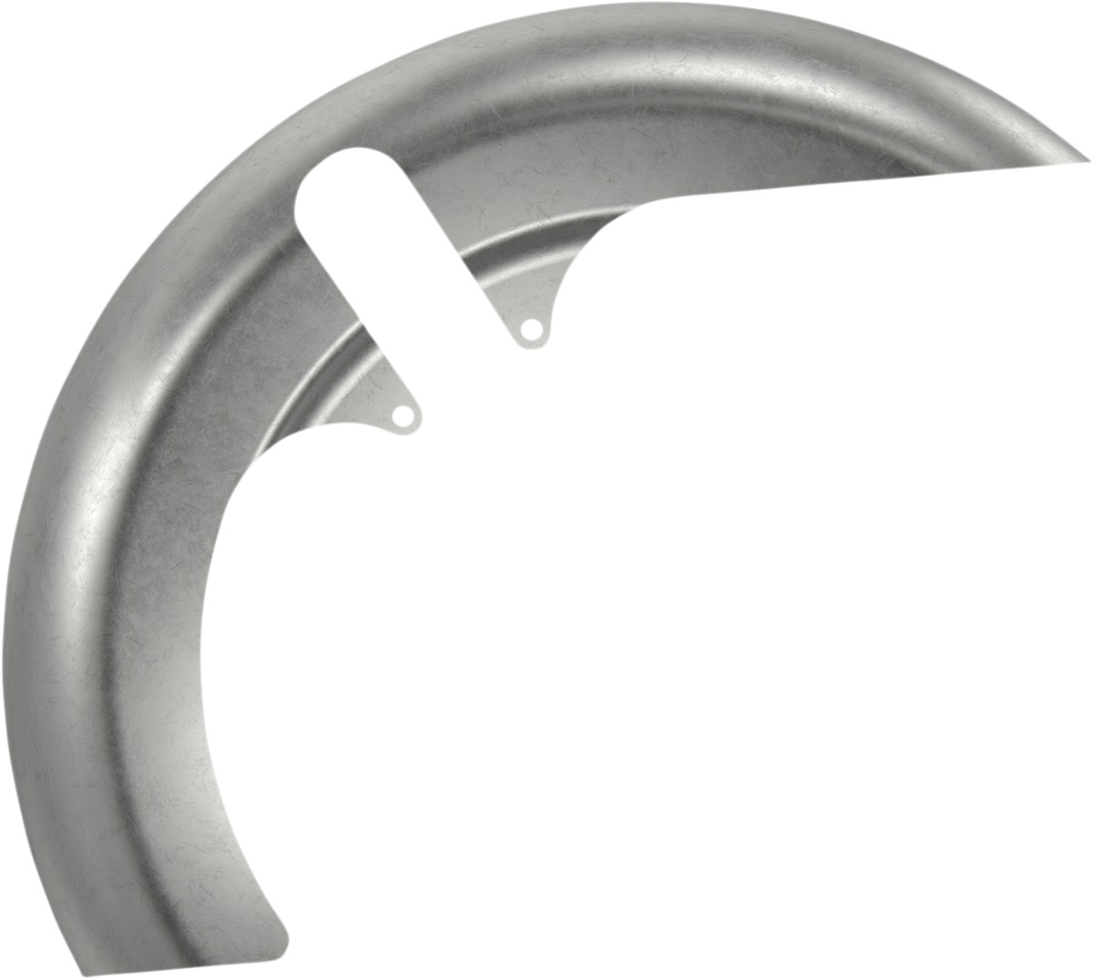 Arlen Ness Fat Stocker Front Fender Gray Steel 210-005 - Click Image to Close