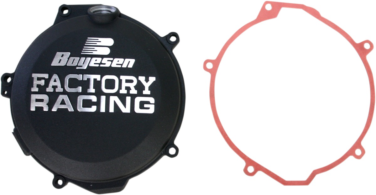 Black Factory Racing Clutch Cover - KTM 250/350 - Click Image to Close