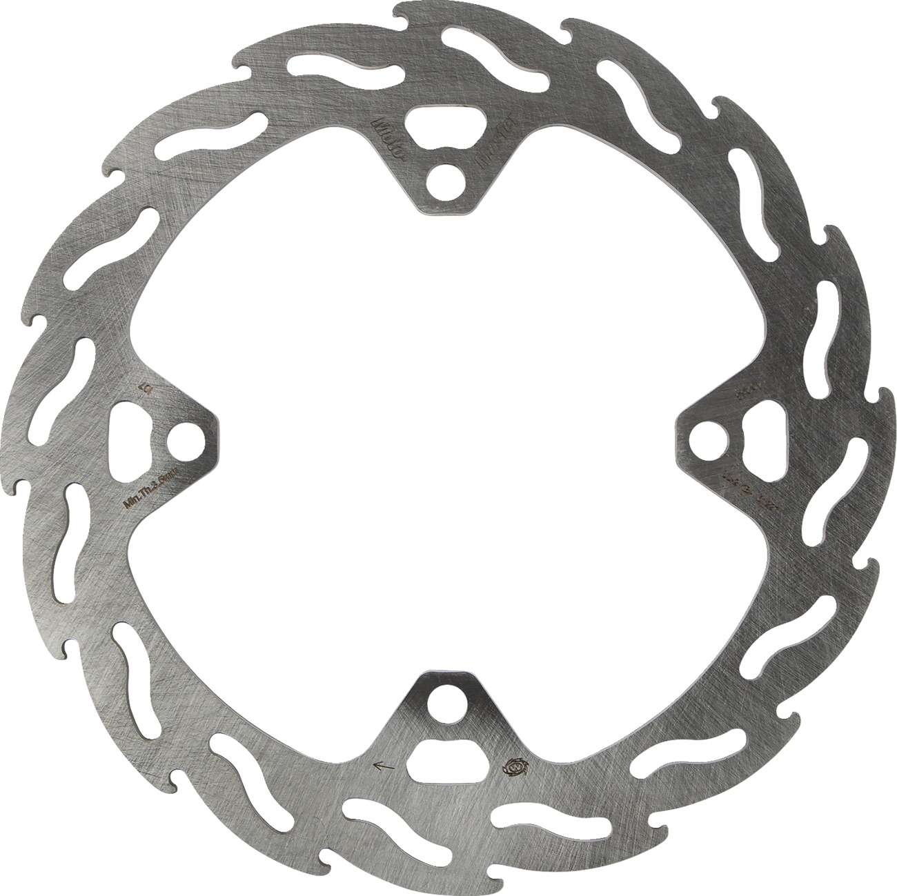 Moto-Master Flame Rear Brake Rotor Suzuki RMX450Z RMZ250 RMZ450 - Rear brake rotor For Suzuki RMX450Z RMZ250 RMZ450 - Click Image to Close