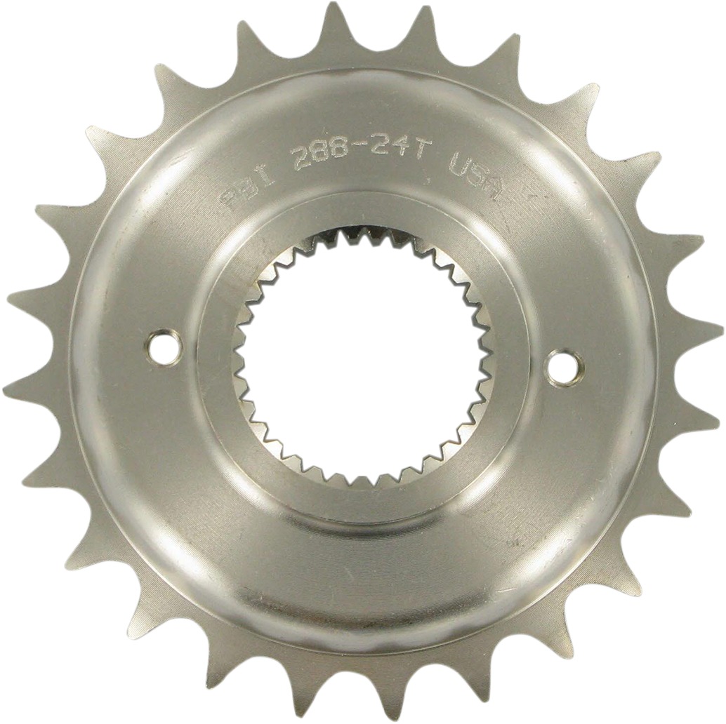 PBI 24T 530 Steel Front Offset Drive Sprocket 1.06" - Click Image to Close