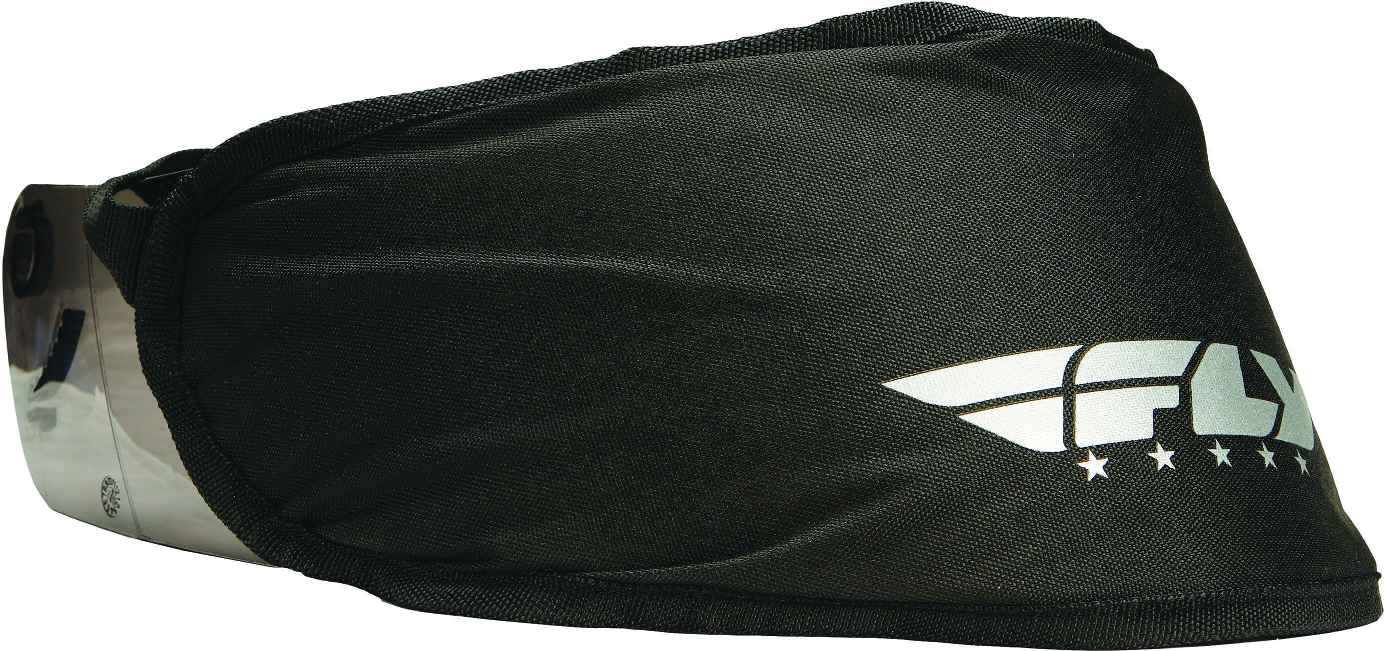 Fly Racing Helmet Shield Bag Black - Protective bag for helmet face shields - Click Image to Close
