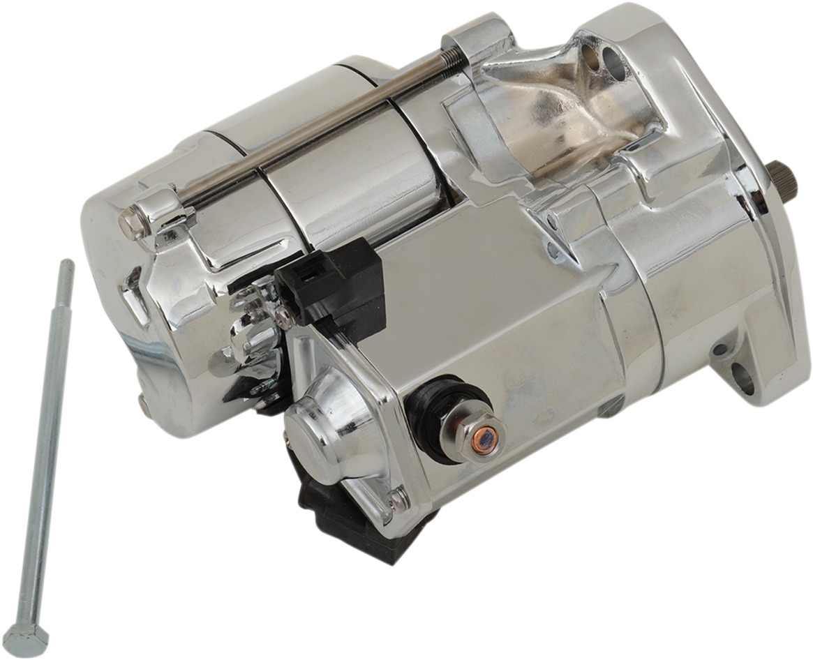 High-Performance Starter Motor 1.7 kW Chrome - Click Image to Close