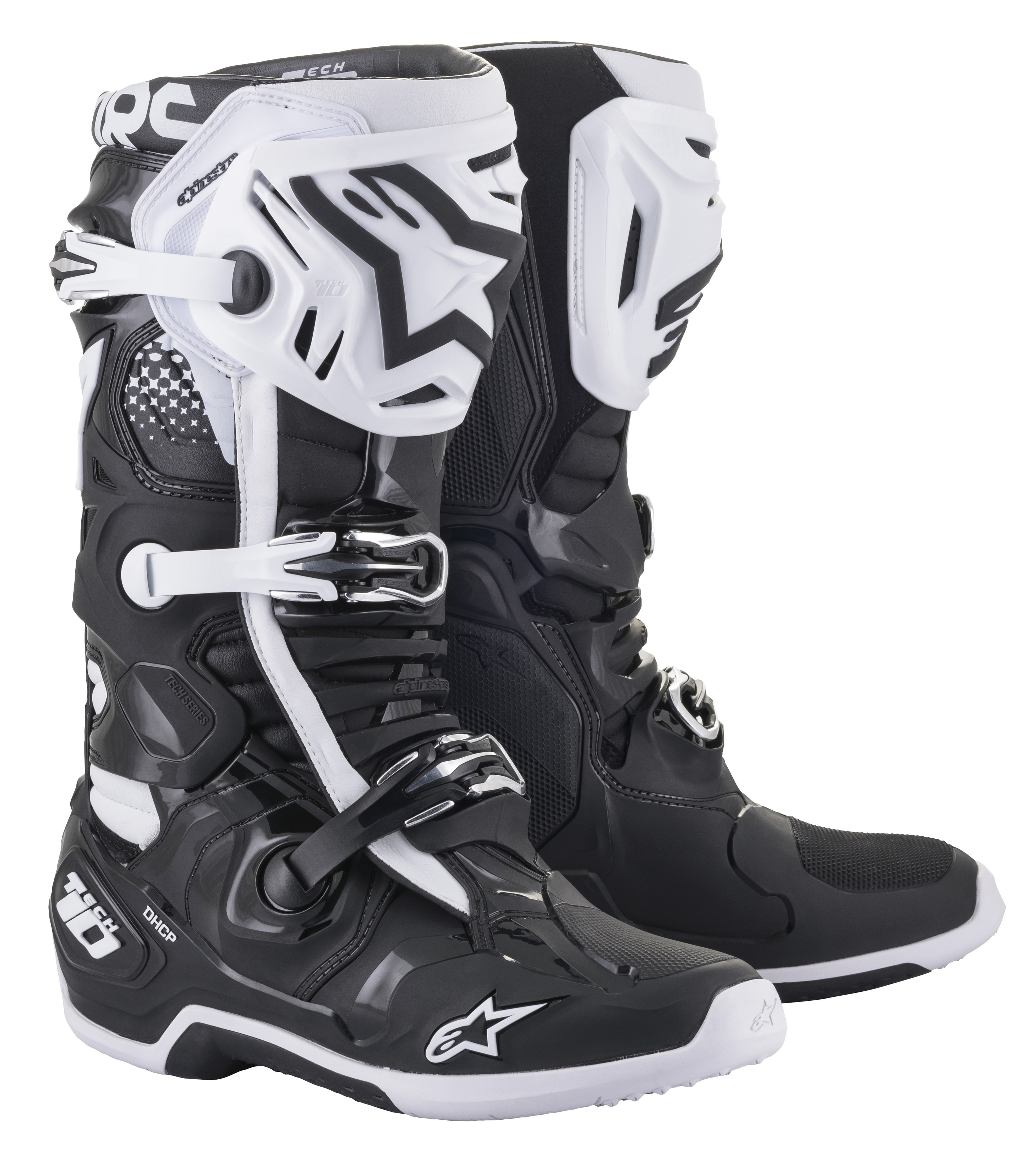 Tech 10 Boots Black/White US 13 - Click Image to Close