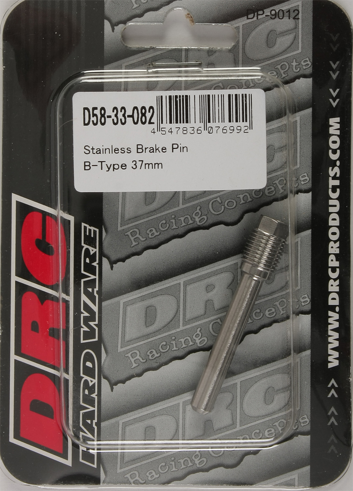 Stainless Brake Pin, B-Type, 37mm - Click Image to Close