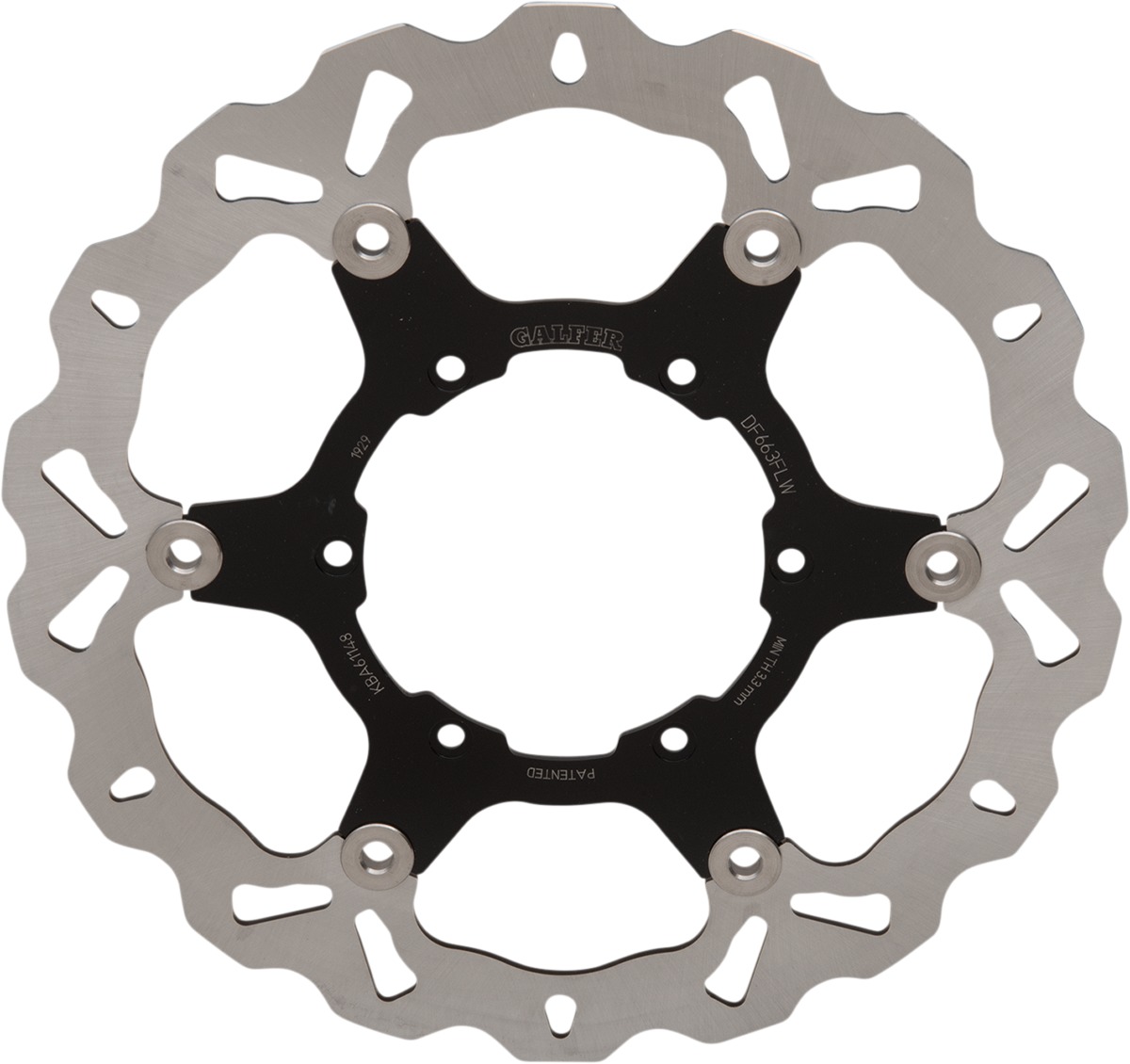 Floating Wave Brake Rotor - Front Disc - Click Image to Close