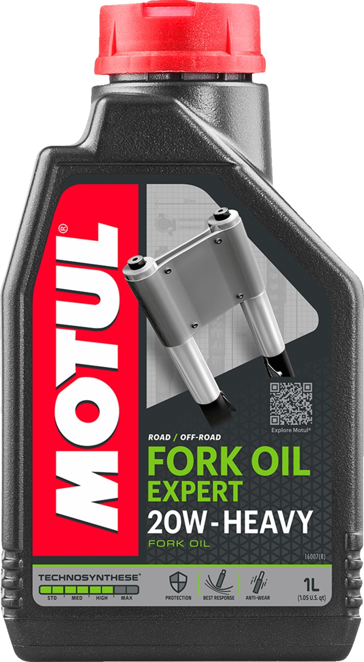 Motul Expert Fork Oil 20W 1 Liter - 20W fork oil, 1L bottle, universal fit - Click Image to Close