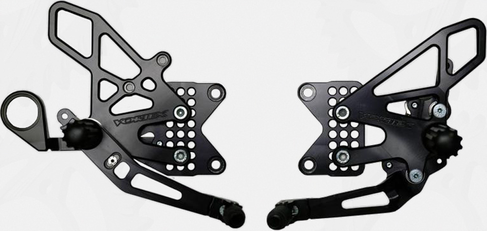 V2 Adjustable Rearset - Black - For 13-14 BMW HP4 Race 09-14 S1000RR - Click Image to Close