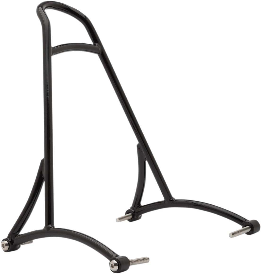 Burly Brand Short Sissy Bar 13" Black - Click Image to Close