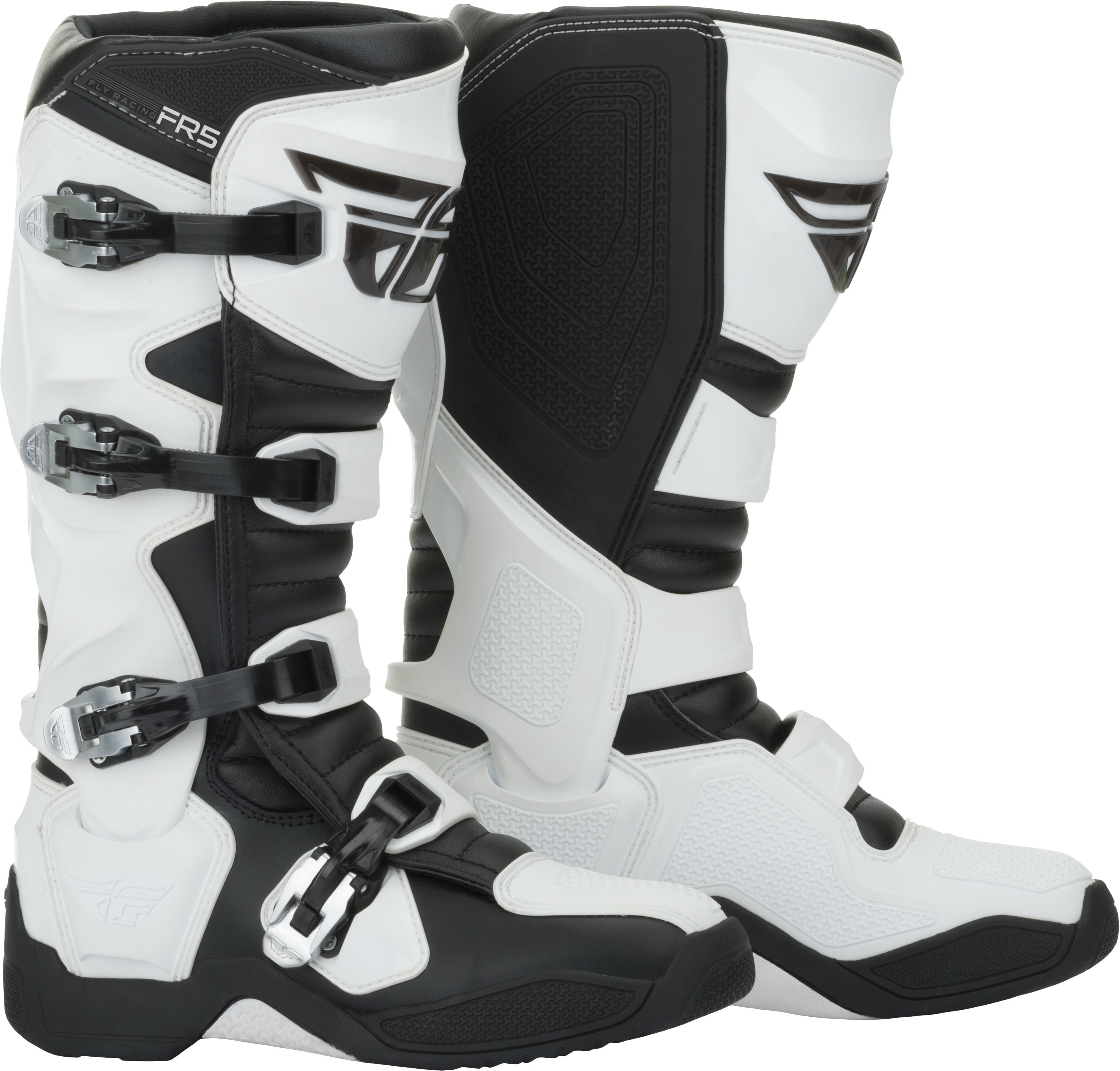FR5 Off-Road Boots White US 10 - Click Image to Close