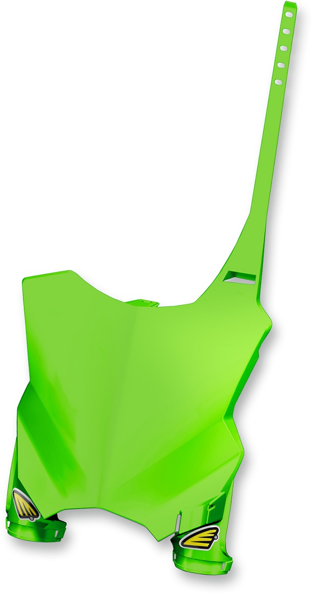 Cycra Stadium Number Plate Green Fits Kawasaki - Click Image to Close