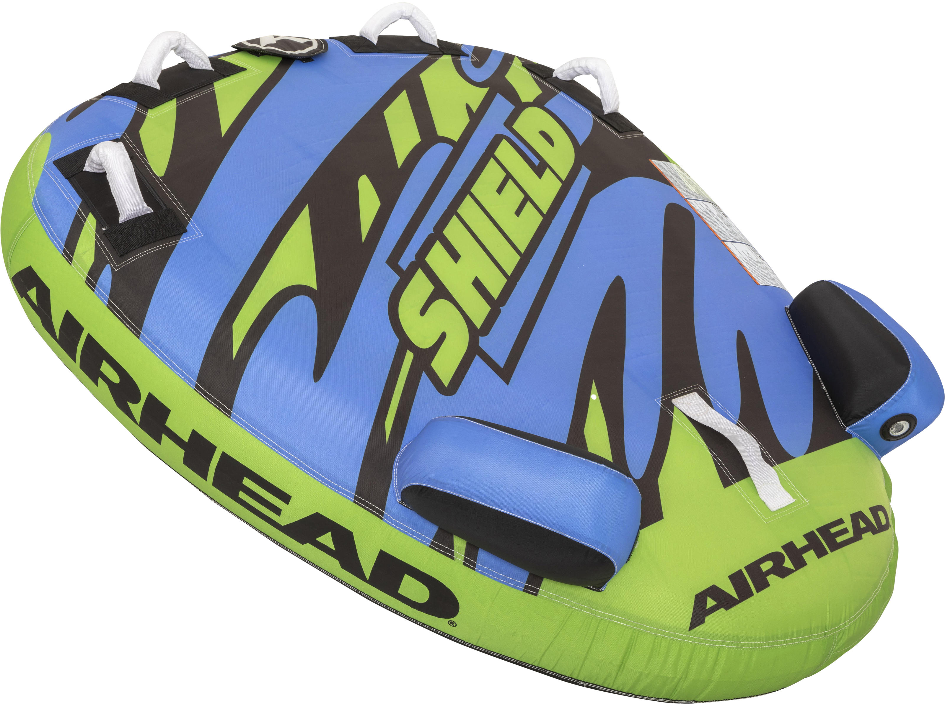 Airhead Shield Tube 1-Person 54in Water Towable - 54in 1-person water towable tube by Airhead - Click Image to Close