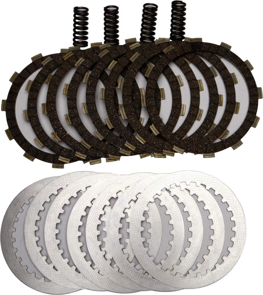 DRC Complete Clutch Kit - Cork CK Plates, Steels, & Springs - For 09-10 Honda CRF450R - Click Image to Close