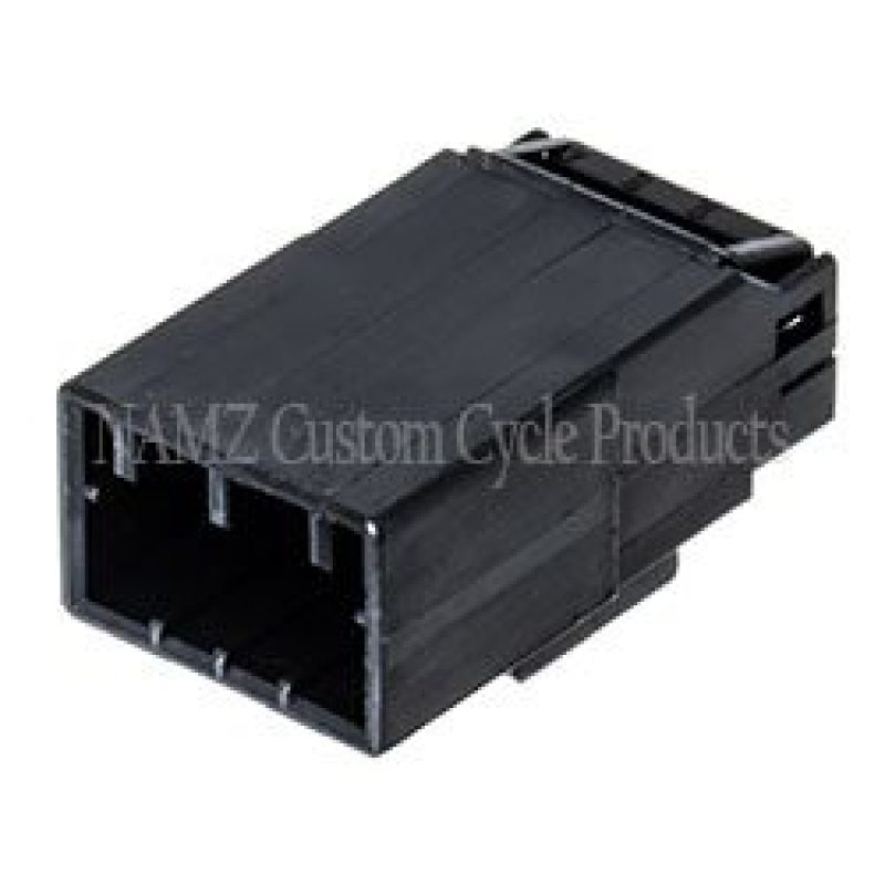 NAMZ AMP Multilock 4-Wire Cap Housing HD# 73104-96BK - Click Image to Close