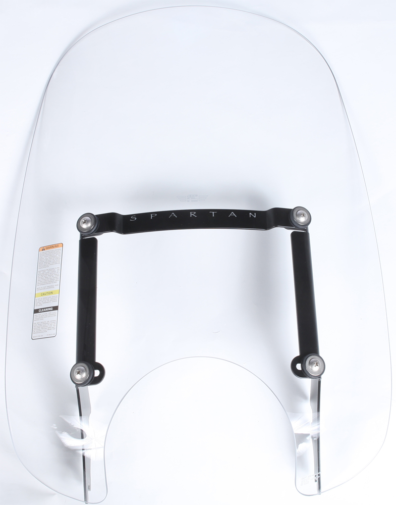 Spartan Windshield Clear Quick Release 18.5" - Click Image to Close