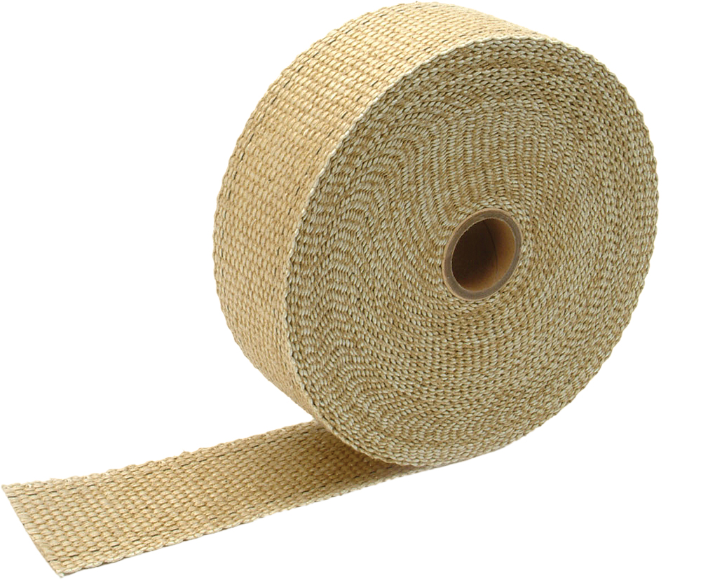 Exhaust Wrap Tan 2"x50' - Click Image to Close