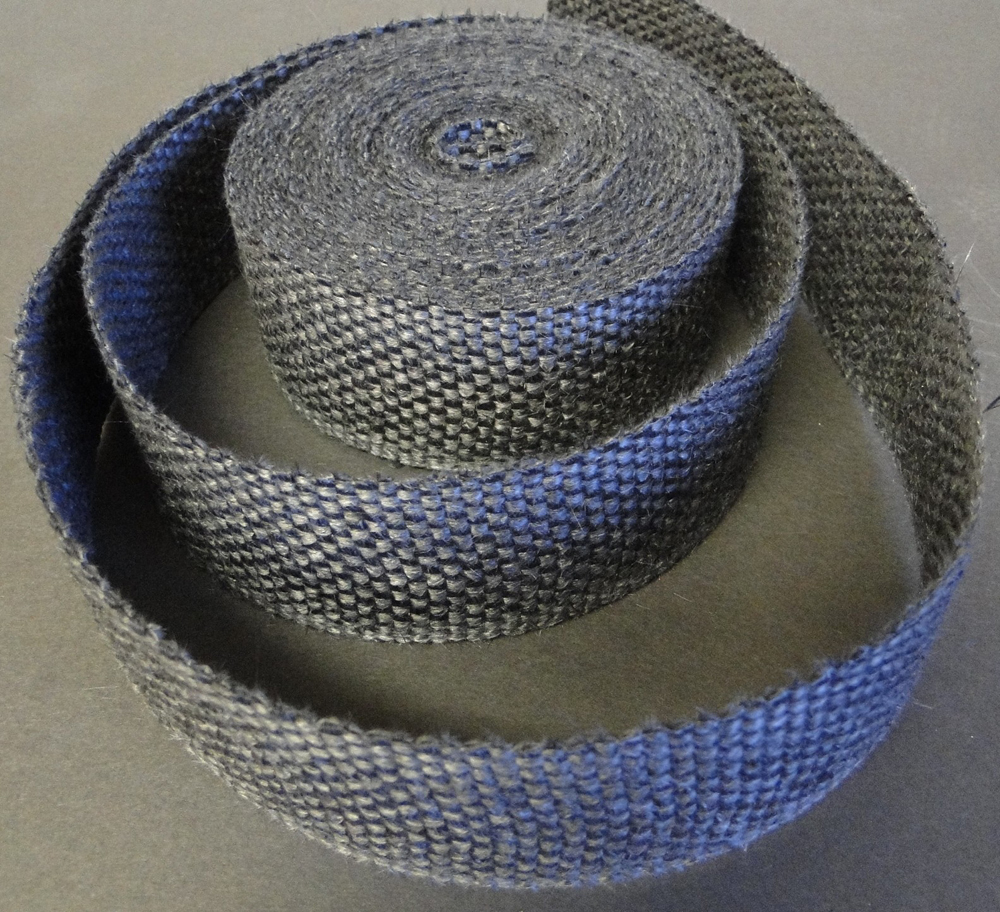 Exhaust Wrap Black 1"X50' - Click Image to Close