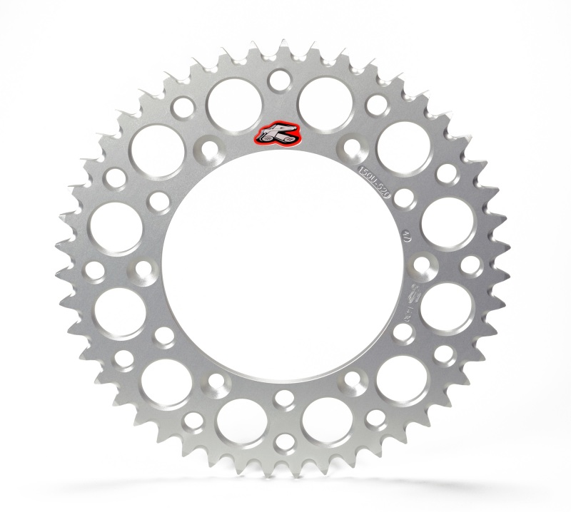 Renthal Ultralight Rear Sprocket Silver 55T For 96-02 Honda CR80RB - Click Image to Close